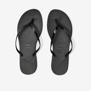 NWT Havaianas Women's Black Flip Flops 🖤